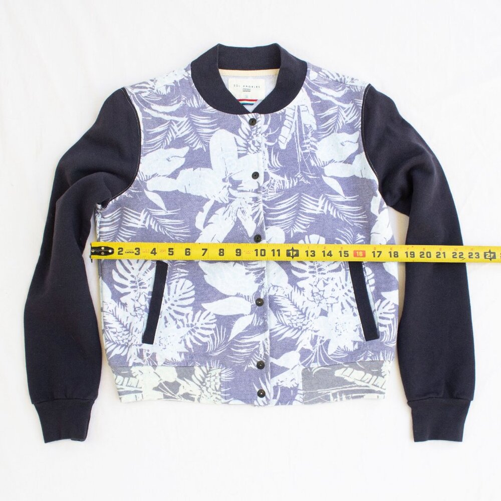 Sol Angeles Tropical Print Bomber Jacket - Picture 3 of 5